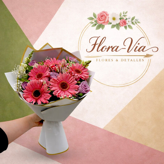 Mini Ramo de Gerbera