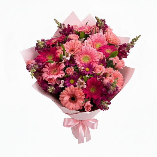 Ramo Elegante de Flores Mixtas