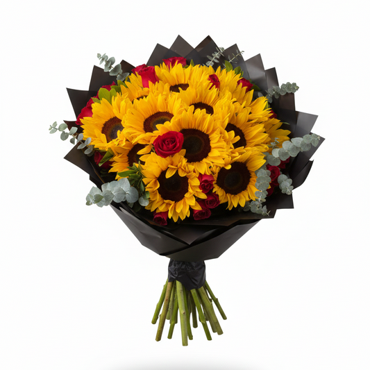 Ramo de Girasoles - Luz y Alegría Natural